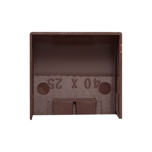 Заглушка (40х25) (4 шт) темное дерево-Plast | код ecd-40-25x4 | EKF фото 5 Заглушка (40х25) (4 шт) темное дерево-Plast | код ecd-40-25x4 | EKF фото 5