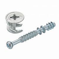 Набор №1 для стяжки фасада для ДСП 16мм (шурупная резьба штока) -пакет Tech-Krep | код 127492 | Tech-KREP