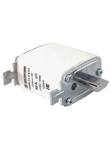 Вставка плавкая ППН-33 УХЛ3 40А габарит 00 IP00 Электротехник ET522686