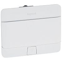 Выдвижной розеточный блок - неукомплектованный - IP 40 - 4 модуля - белый | код 054031 | Legrand