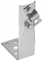 Дер. пр. кр. 6-10мм вин. угловой h=80мм оц. сталь IEK | код ZDP87-11-1-16-80 | IEK