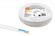 Провод ПУСП 2х2.5 (бухта 10м) белый Народный ТРТС | код SQ0126-0014 | РЭМЗ ТМ