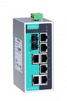Коммутатор EDS-208A-M-ST-T 8 port switch, 7 x 10/100 TX, 1 x 100 FX (multimode), dual power, ST connector, t:-40/+75 | код 00-06062755 | MOXA