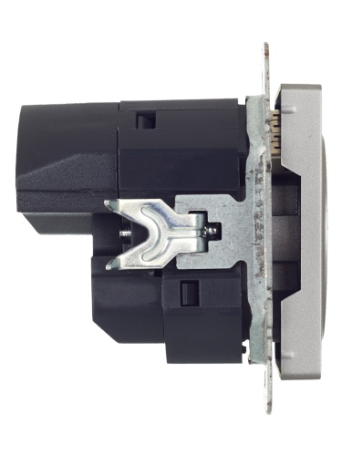 BRITE Роз. с з/к/ш 16А с USB A+A 3,1А РЮш10-2-БрС сталь IEK | код BR-R14-16-U21-D31-K46 | IEK фото 5 BRITE Роз. с з/к/ш 16А с USB A+A 3,1А РЮш10-2-БрС сталь IEK | код BR-R14-16-U21-D31-K46 | IEK фото 5