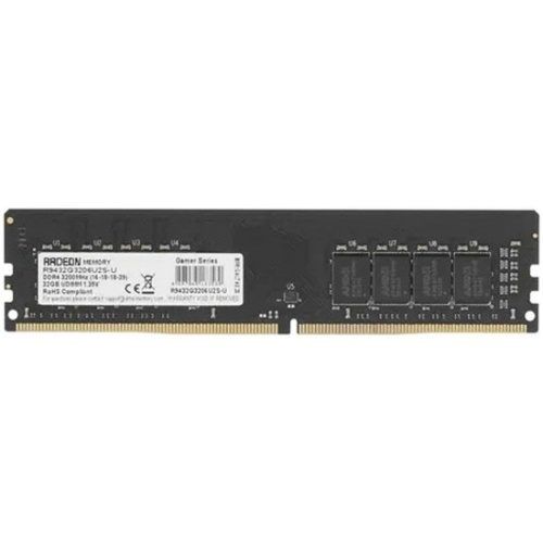 Память DDR4 32GB 3200MHz AMD R9432G3206U2S-U R9 RTL PC4-25600 CL16 DIMM 288-pin 1.2В Ret | код 1886259 | Shenler