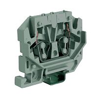 HPP.2(Ex)i, мини зажим, проходной 2,5 кв.мм синий | код ZHI132 | DKC