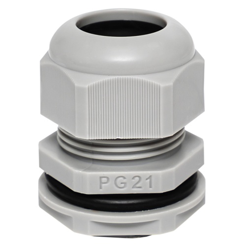 Сальник PG21 IP54 (2 шт) d отв. 28 мм / d провод. 13-18 мм EKF PROxima | код plc-pg-21-2-r | EKF