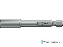 Головка торцевая 869/4 M, с магнитом, хвостовик 1/4' E 6.3, 8 x 50 мм | код WE-060423 | Wera