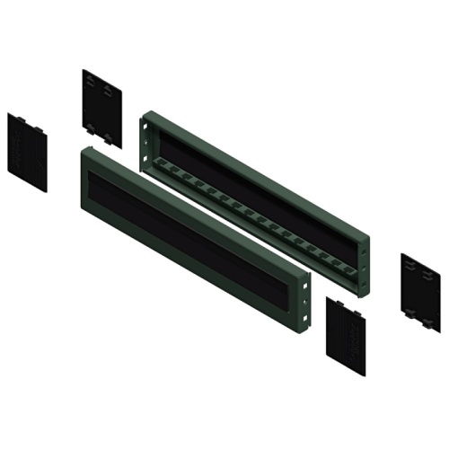 2 БОКОВЫЕ ПАНЕЛИ ЦОКОЛЯ С ЩЕТКОЙ 600x100 | код NSYSPB6100 | SCHNEIDER ELECTRIC