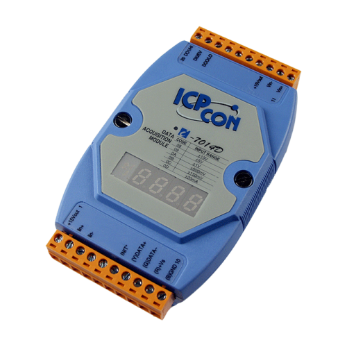I-7014D CR Analog / Transmitter input with LED display | код 00-01075509 | ICP DAS