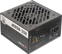 Блок питания Accord ATX 600W ACC-W600P 80 PLUS WHITE (20+4pin) 120mm fan 6xSATA | код 2010772 | ACCORD