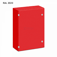 Шкаф компактный распределительный 120х60х30 IP66 RAL3020 | код MES 120.60.30 RAL3020 | ПРОВЕНТО