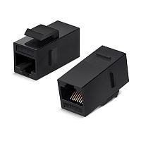 Cabeus CA-KJ-8p8c-C6 Проходной адаптер формата Keystone, RJ45-RJ45 (8p8c), категория 6, неэкранированный | код 9681c | Cabeus