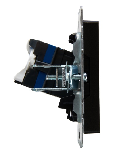 BRITE Роз. комп. RJ45 кат.6 РК11-БрЧ черн. IEK | код BR-K10-2-K02 | IEK фото 3 BRITE Роз. комп. RJ45 кат.6 РК11-БрЧ черн. IEK | код BR-K10-2-K02 | IEK фото 3