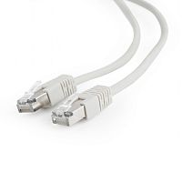 Патч-корд FTP Cablexpert PP6-1m кат.6, 1м, литой, многожильный (серый) | код PP6-1M | Cablexpert