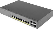 Коммутатор Zyxel GS1350-12HP-EU0101F (L2) 10x1Гбит/с 2SFP 8PoE+ 130W управляемый | код 1168871 | Zyxel