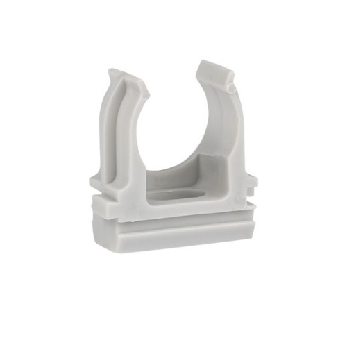 Крепеж-клипса d20 мм (10 шт) серая-Plast | код derj-z-20n-r | EKF фото 2