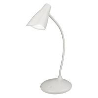 Светильник светодиодный TLD-559 Ivory-LED-280Lm-5000K-Dimmer 3Вт настол. сенсорный выкл. белый Uniel UL-00004141