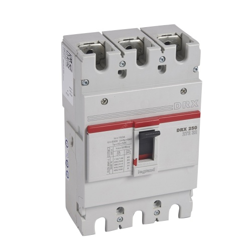 Выключатель автоматический DRX250 термомагнитный 160A 3П 36кА | код 27232 | Legrand