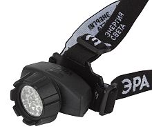 Фонарь GB-603 налобный 14хLED 3хAAA 4 реж. черн. блист. | код Б0031383 | ЭРА