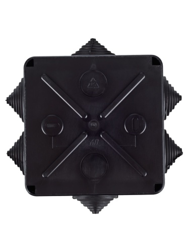 Коробка расп. КМ41234 100х100х50мм IP55 6 вв. черная IEK | код UKO11-100-100-050-K02-55 | IEK фото 3