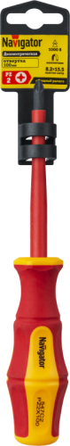 Отвертка диэлектрическая 93 425 NHT-Otd03-PZ2-100 Navigator 93425 фото 3