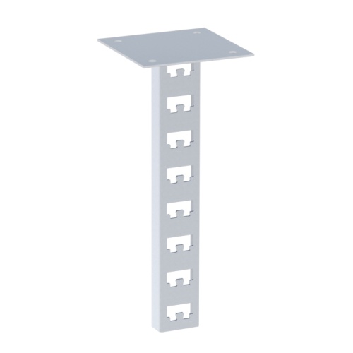 Стойка кабельная потолочная 400 мм (2 мм) | код skp400 | EKF Стойка кабельная потолочная 400 мм (2 мм) | код skp400 | EKF