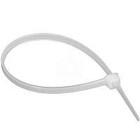 Хомут-стяжки ленточные 4x150 (3,6x150) бел | код PL3,6-150BRUS4NL | Мир хомутов
