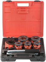 Клуппы трубные черные Профи, набор 5 шт (3/8''- 1/2''-3/4''-1''-1 1/4'') | код 70045 | FIT