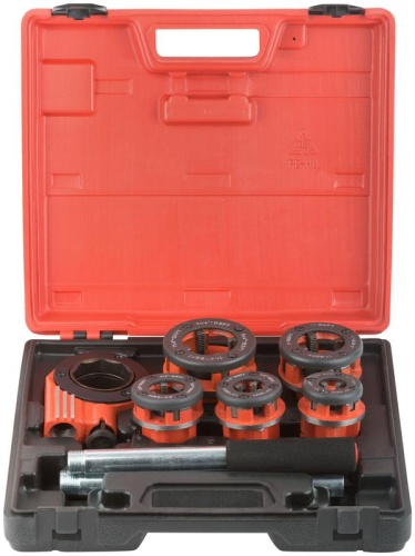 Клуппы трубные черные Профи, набор 5 шт (3/8''- 1/2''-3/4''-1''-1 1/4'') | код 70045 | FIT