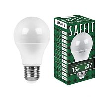 Лампа светодиодная LED 12вт Е27 белый (SBA6012) | код 55008 | SAFFIT