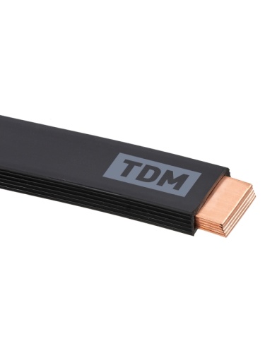 Шина медная гибкая изолированная ШМГ 5х(20х1), 2м, TDM | код SQ0841-0015 | TDM