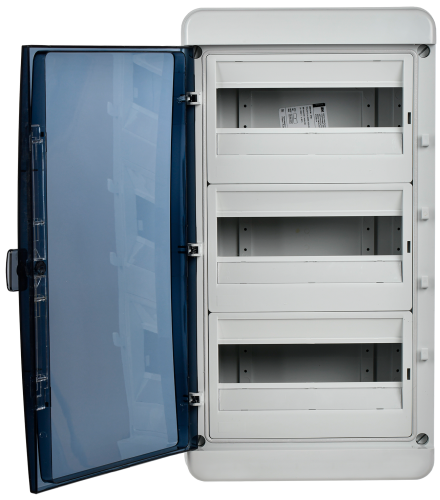 Корпус пластиковый КМПн-36 IP65 черн. прозр. дверь TEKFOR | код TF5-KP72-N-36-65-K03-K02 | IEK фото 3