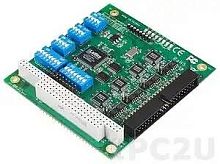 Плата CA-114 w/o Cable 4-port RS-232/422/485 PC-104 Module, Surge Protection | код 00-01189875 | MOXA