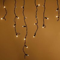 Светодиодная гирлянда ARD-EDGE-CLASSIC-2400x600-BLACK-88LED-MILK-STD Warm (230V, 6W) (Ardecoled, IP65) | код 34107 | Arlight