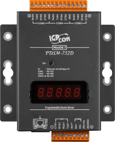 PDSM-752D CR PDS-752D CR with Metal Case | код 00-06083334 | ICP DAS