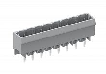 450202 Вилка на плату MCS вертик.,шаг 5.0мм, 2 конт., сер., шт | код 450202| SUPU