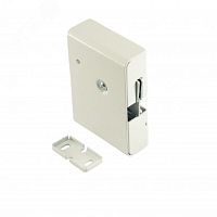 Замок электромеханический с толкателем и датчиком положения двери | код Promix-SM308.10.1 white | Promix