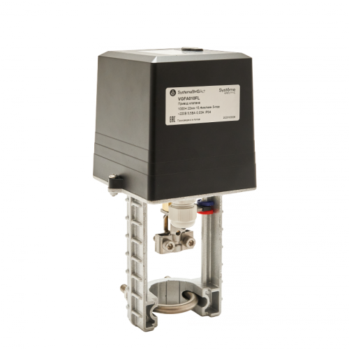 Привод клапана, для VGF, 1000Н 3-поз ~220В 5,5ВА IP54 | код VGFA010FL | Systeme Electric