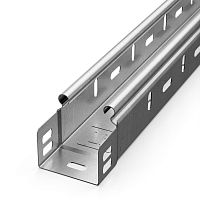 Лоток перфорированный Стандарт INOX (AISI 304) 50х50х3000 (0,8 мм) (3 м/уп) Промрукав | код PR16.2346 | ПРОМРУКАВ