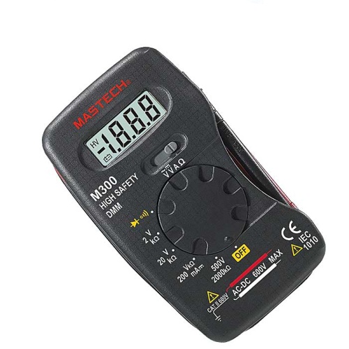Мультиметр цифровой MASTECH M300 карманного формата | код 98757 | Mastech