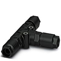 Т-распределитель QPD T 3PE1,5 3X8-13 BK | код 1414710 | PHOENIX CONTACT