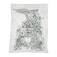 Цепь DIN766 5мм короткозвенная оцинкованная (5м) | код 127869 | Tech-KREP