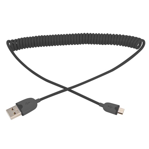 USB кабель универсальный microUSB шнур витой 1 м черный REXANT | код 18-4300 | REXANT