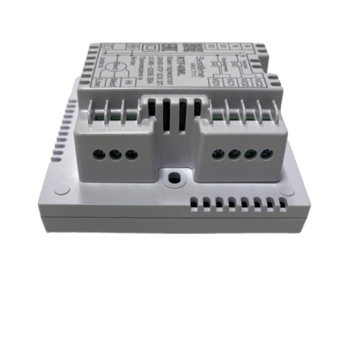 Термостат комнатный цифровой, для 4тр 3ск FCU и 2-поз.клап, 1UI 5DO Modbus ~220В бел BS | код RTF4IML | Systeme Electric фото 7