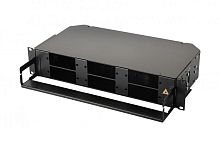 Панель 19дюйм Q-SLOT 2U 6 слотов корпус Eurolan 47C-06-00BL