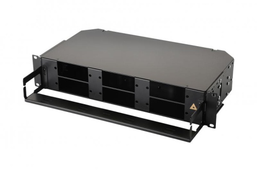 Панель 19дюйм Q-SLOT 2U 6 слотов корпус Eurolan 47C-06-00BL