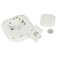 Звонок дверной BIONIC White беспроводной белый 36 мелодий (в пакете) | код Б0061074 | ЭРА