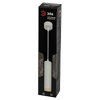 Светильник подвесной (подвес) PL18 WH/CL MR16 GU10 потолочный цилиндр белый, прозрачный | код Б0058481 | ЭРА