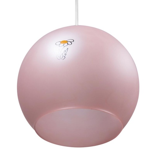 Светильник НСБ 72-60 М50 "Ромашка" роз. матов./шнур бел. (инд. упак.) Элетех 1007000002 фото 2